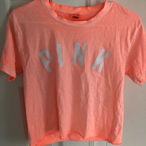 Victoria’s Secret Pink Cropped Tee
